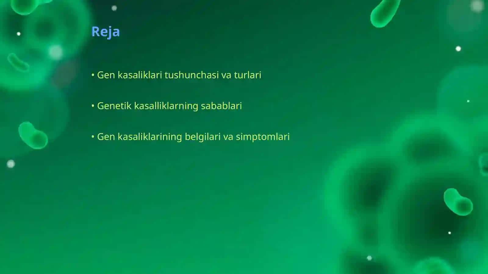 Gen kasaliklari 2