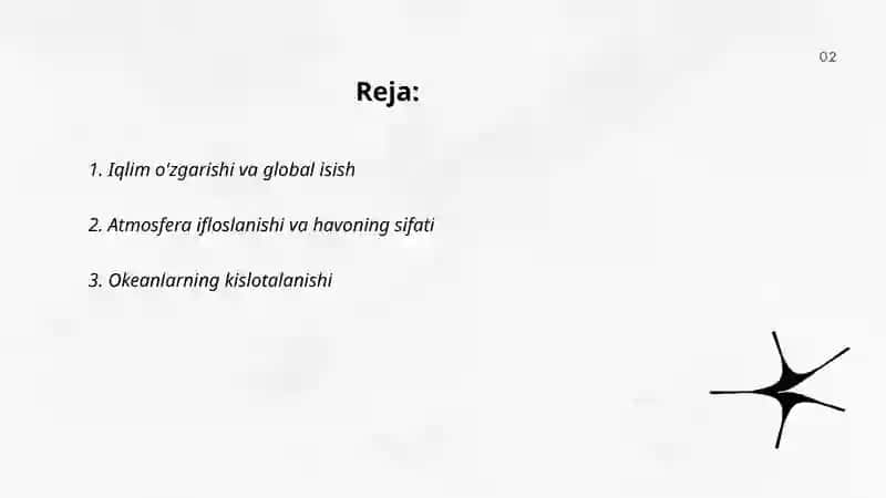 Global ekologik muamolar 2
