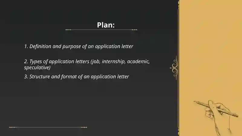 Application letter 2