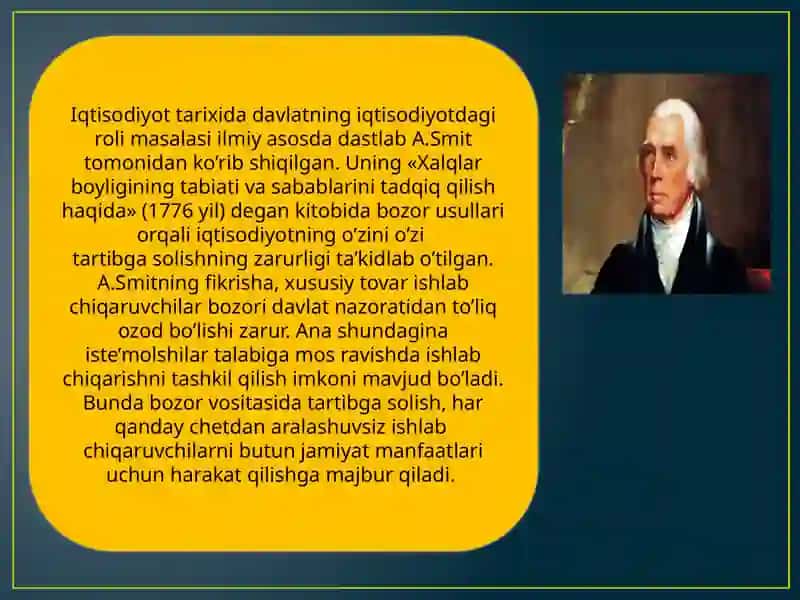 Davlatning iqtisodiy roli 2