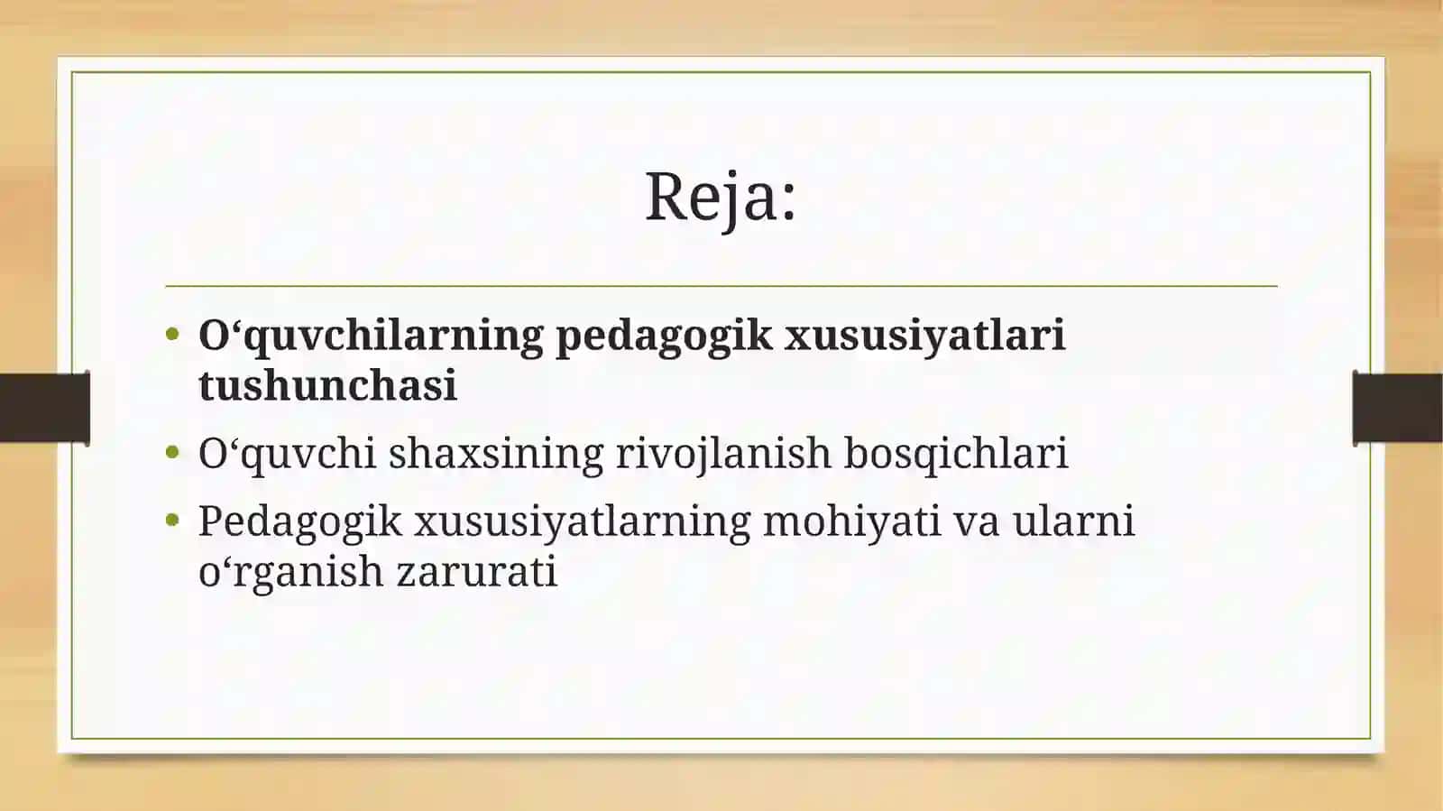 O`quvchilarning pedagogik xususiyatlari 2