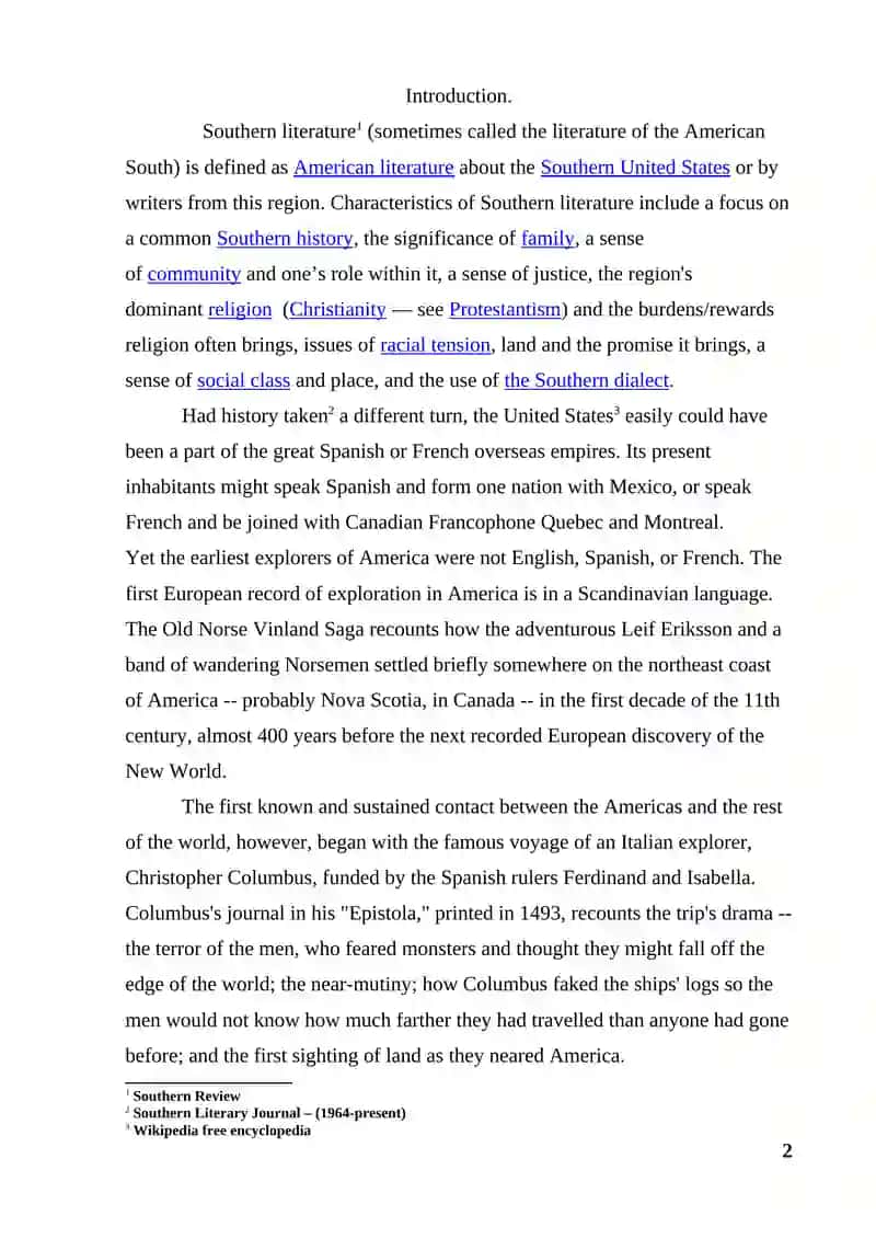 THE HISTORY OF AMERICAN LITERATURE 2