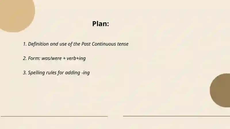 Past continuous tencege slayd 2