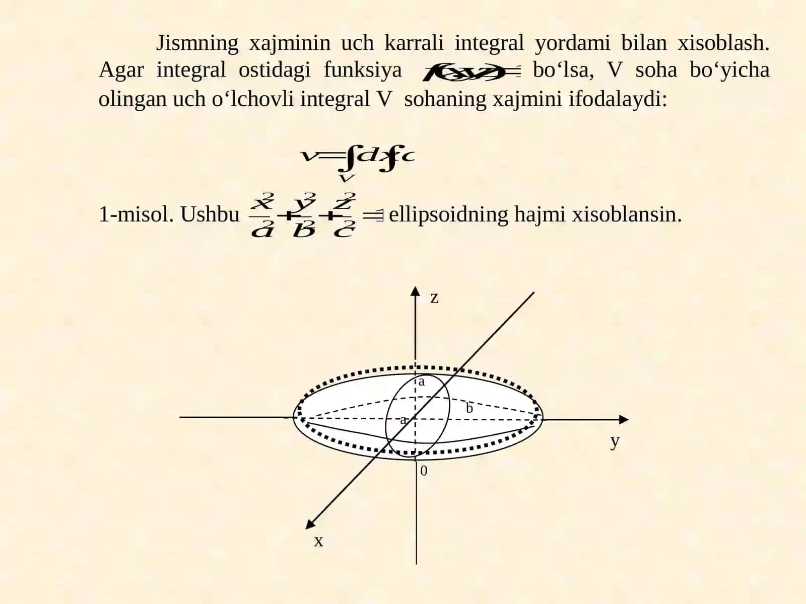 Uchо‘lchovli integralni geometriyava fizikaga tadbiq 2