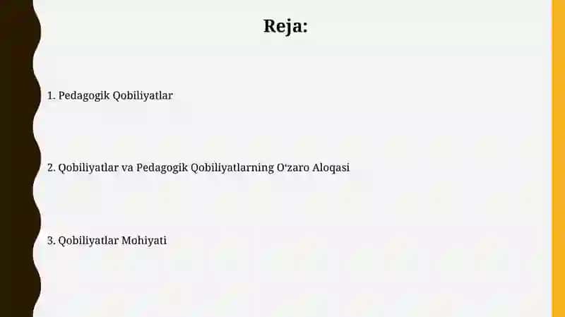 Qobilyat va pedagogik qobilyat haqida tushuncha 2