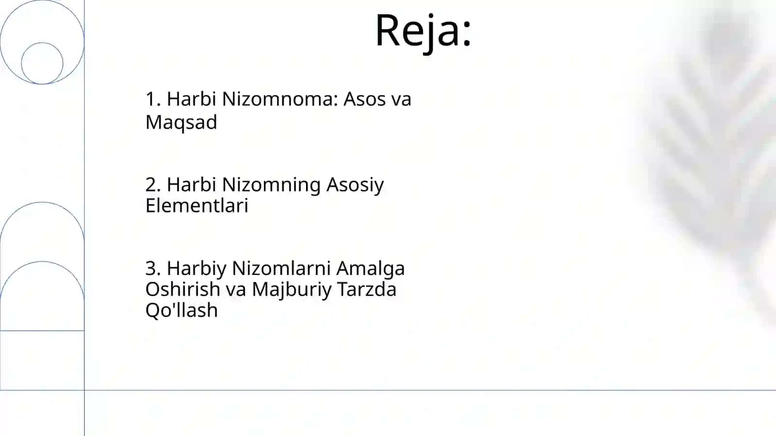 Harbiy nizomlar, uning asosiy talablari va mazmuni 2