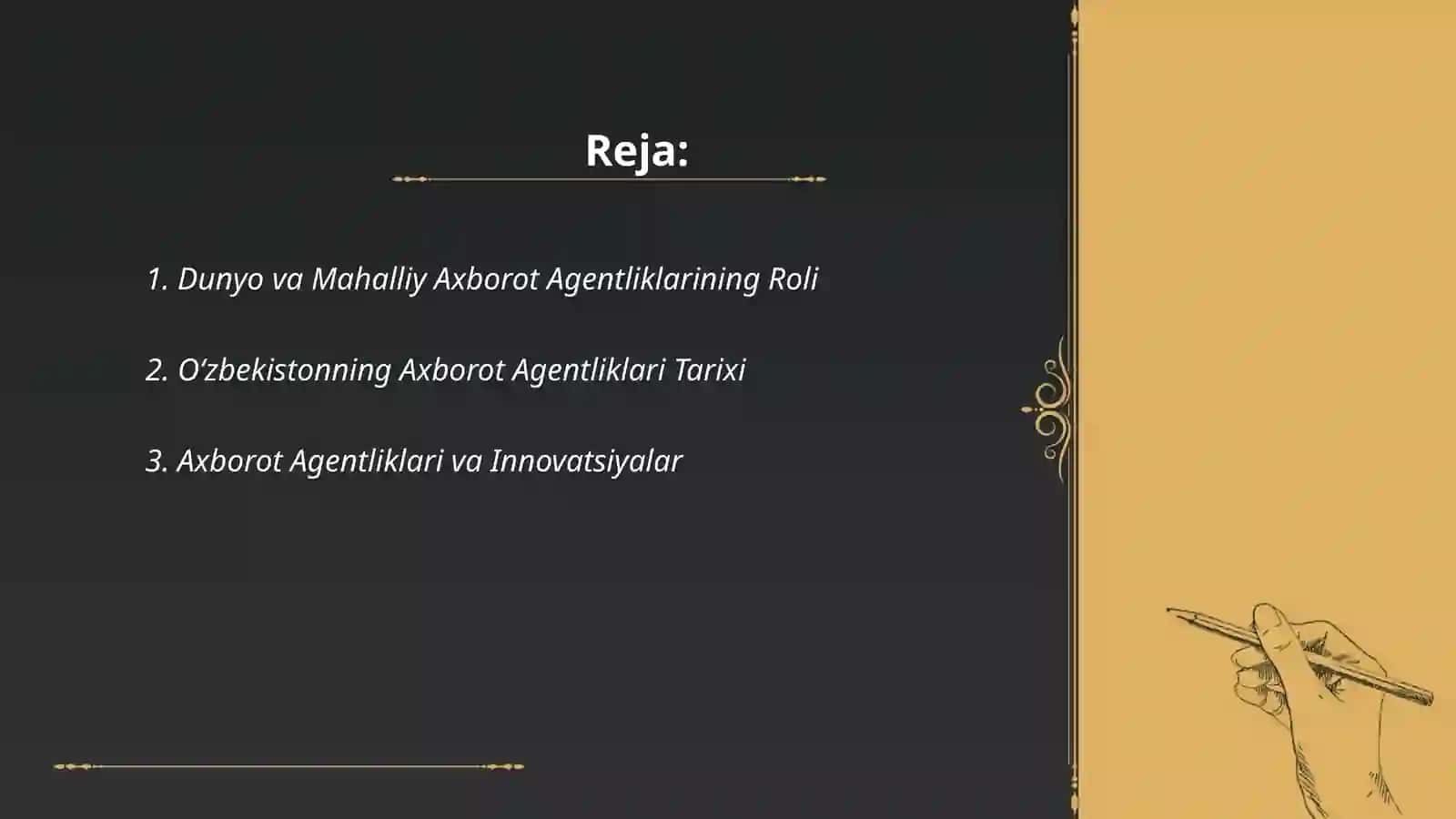 Dunyo va mahalliy axborot agentligi 2