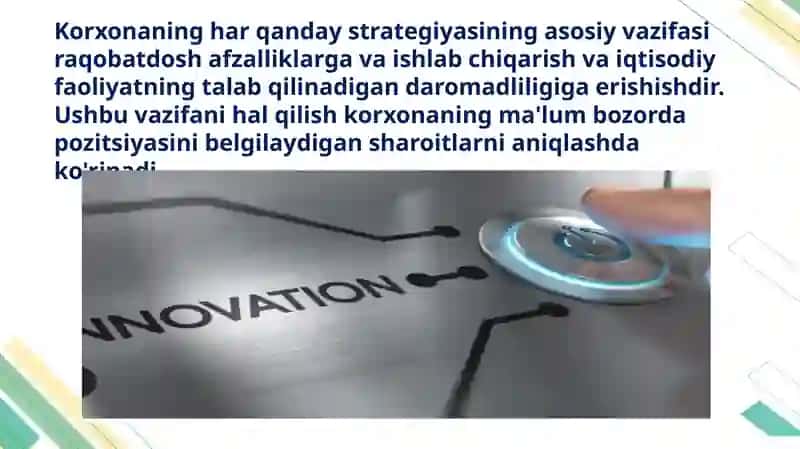 Innavatsion maxsulotlar 2