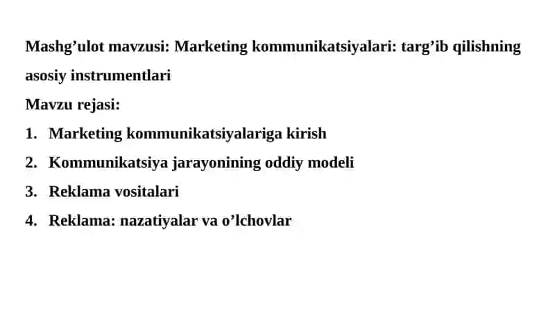 Principles of Marketing 2