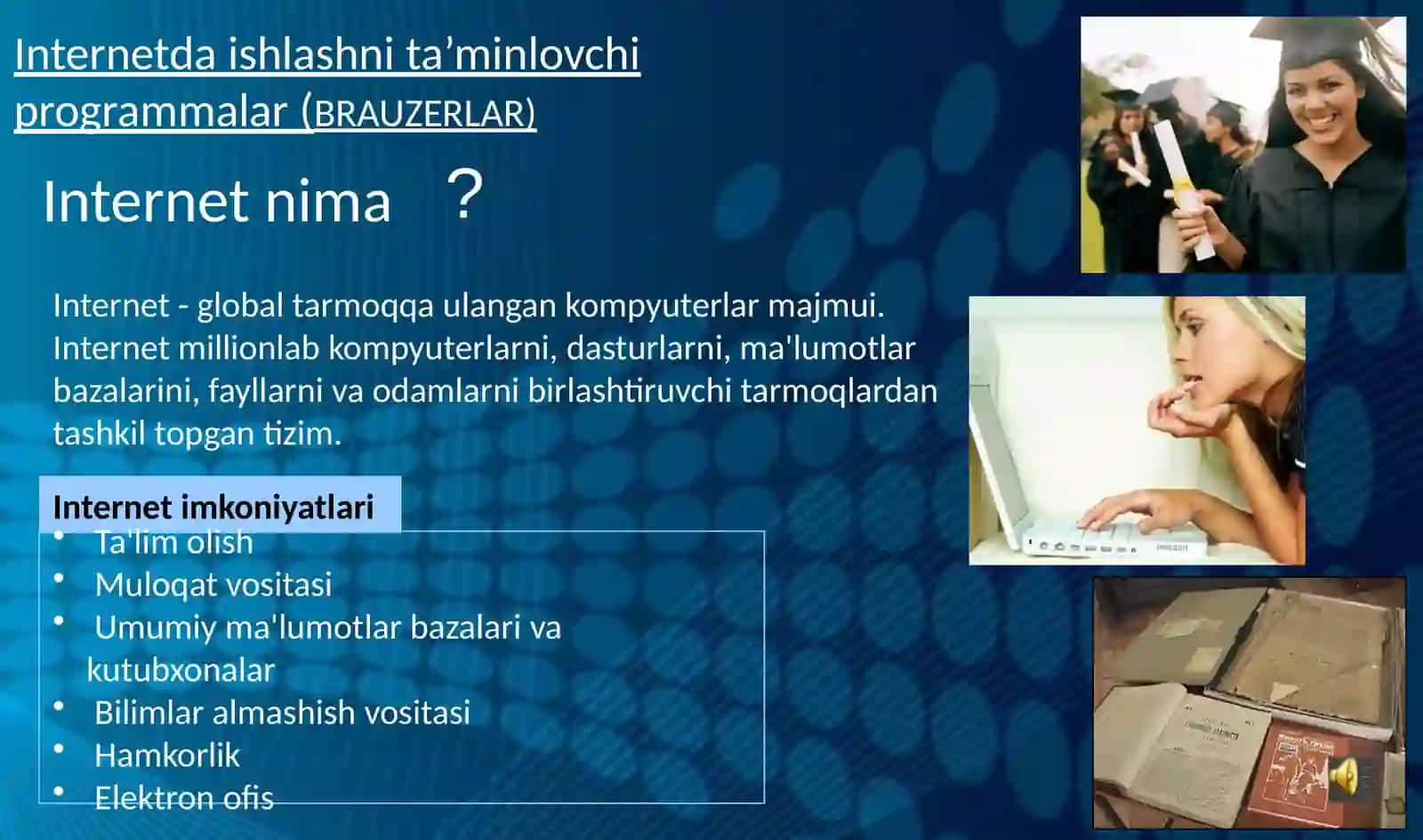 Internetda ishlashni ta’minlovchi programmalar 2