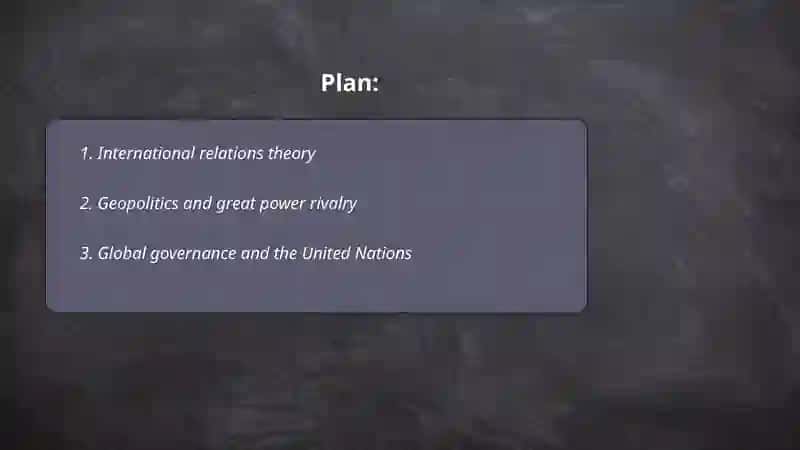 Global politics 2