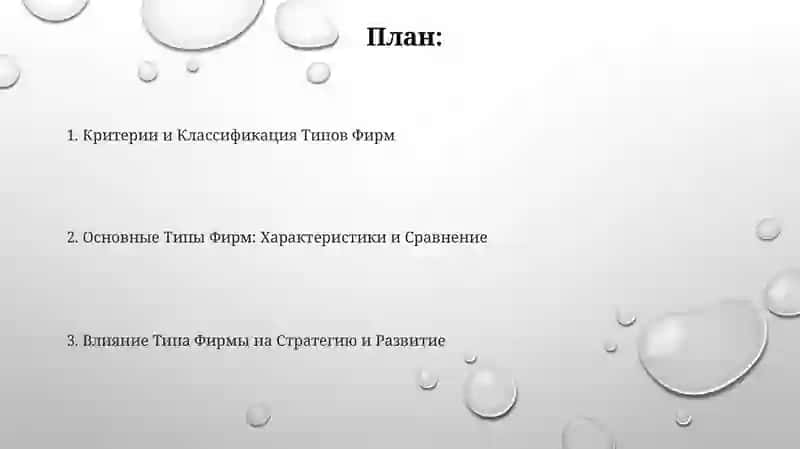 Типология Фирм 2