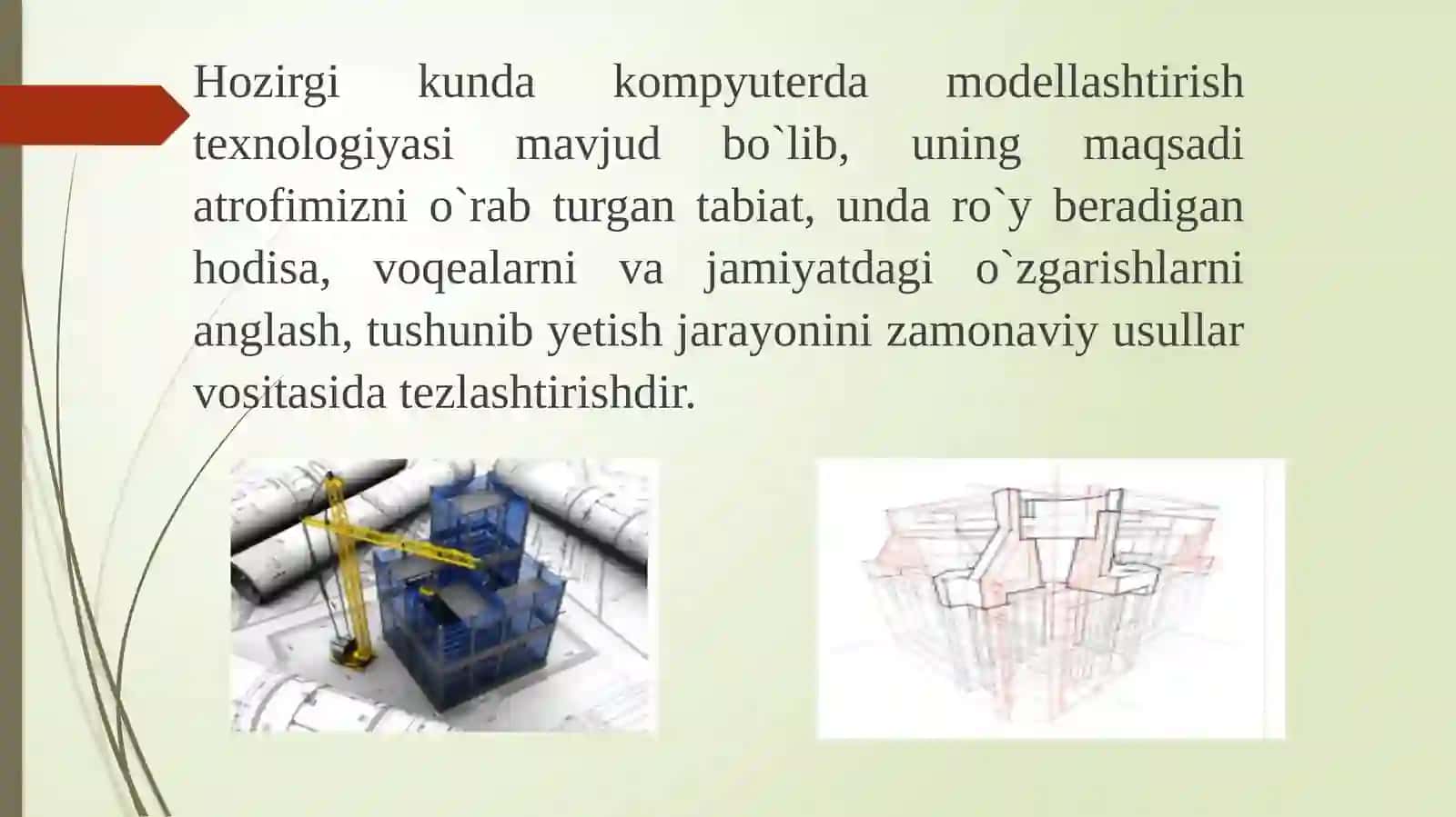 Avtomatlashtirilgan loyihalashtirish tizimlari 2