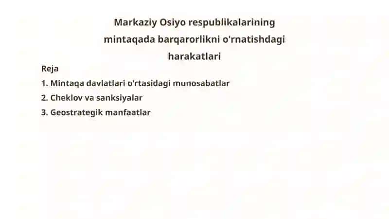 Markaziy Osiyoxalqlar itarixi 2