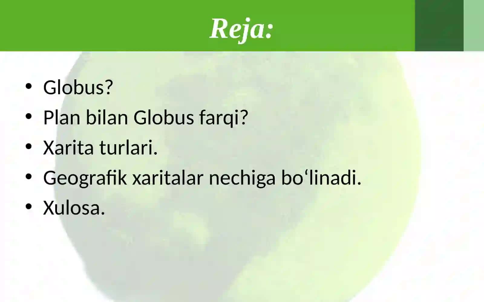 Geografik xarita 2