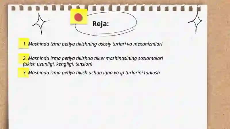 Mashinda izma petlya tikish 2
