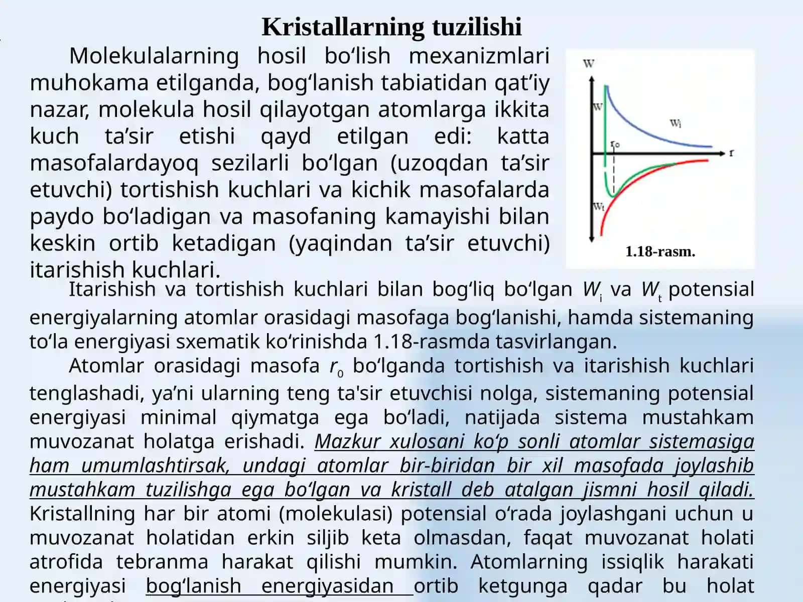 Kristallarning tuzilishi 2