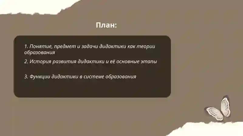 Дидактика как теория образования 2