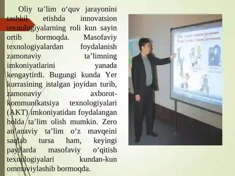 Zamonaviy axborot texnologiyalari 2