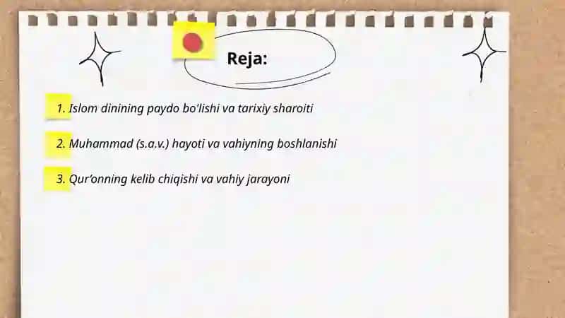 Islom dini tarixi kelib chiqishi asosiy goyalari 2