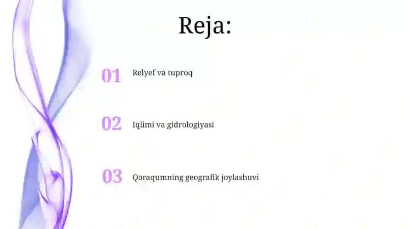 Qoraqum polegeografiyasi 2