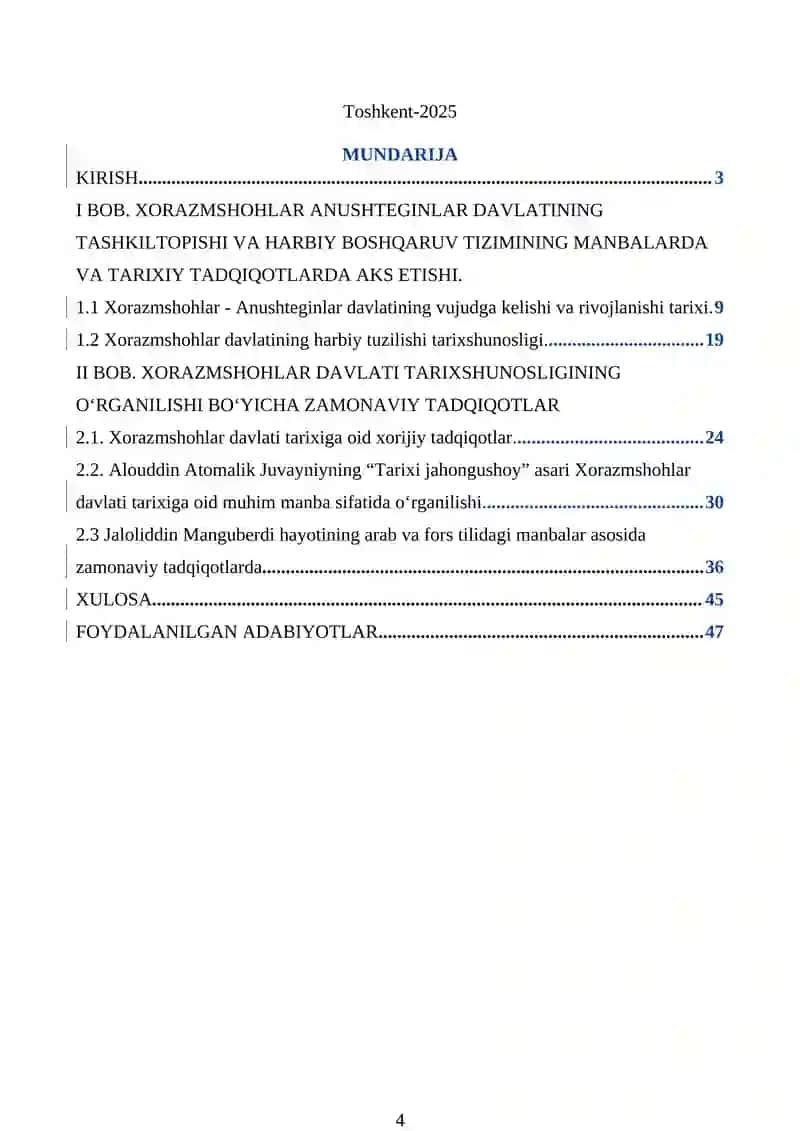 Xorazmshohlar davlati tarixi tarixshunosligi 2