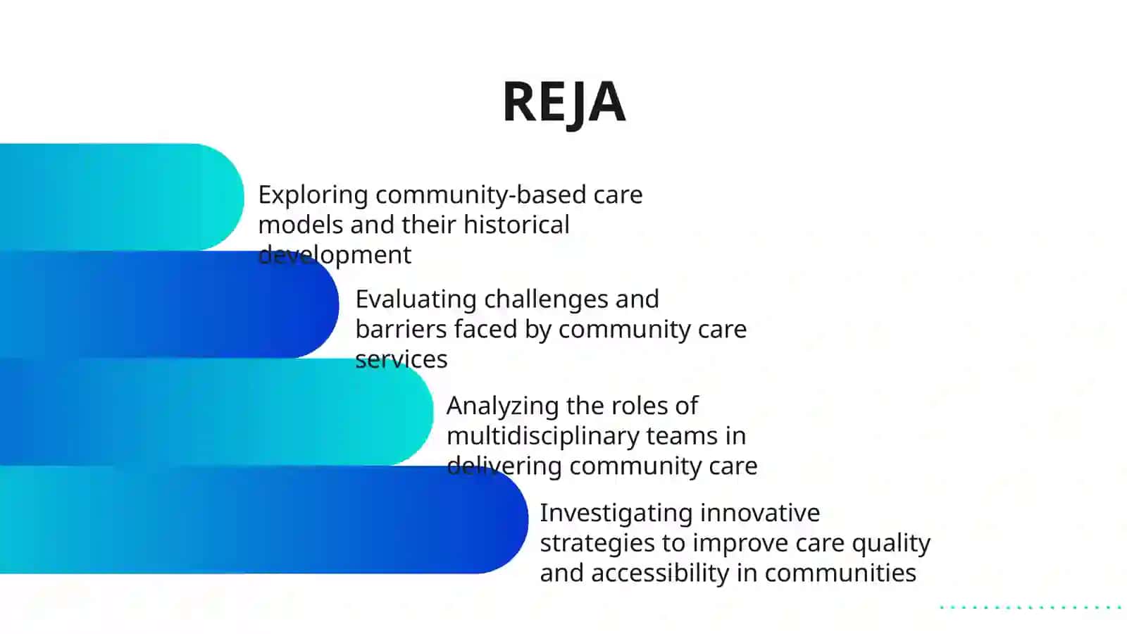 CARE IN THE COMMUNITY 2