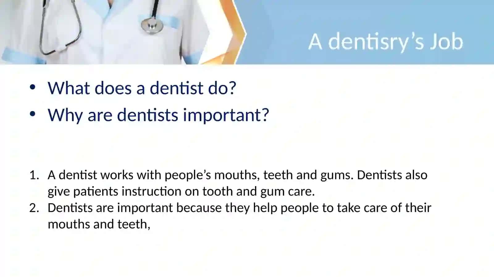 Dentistry 2