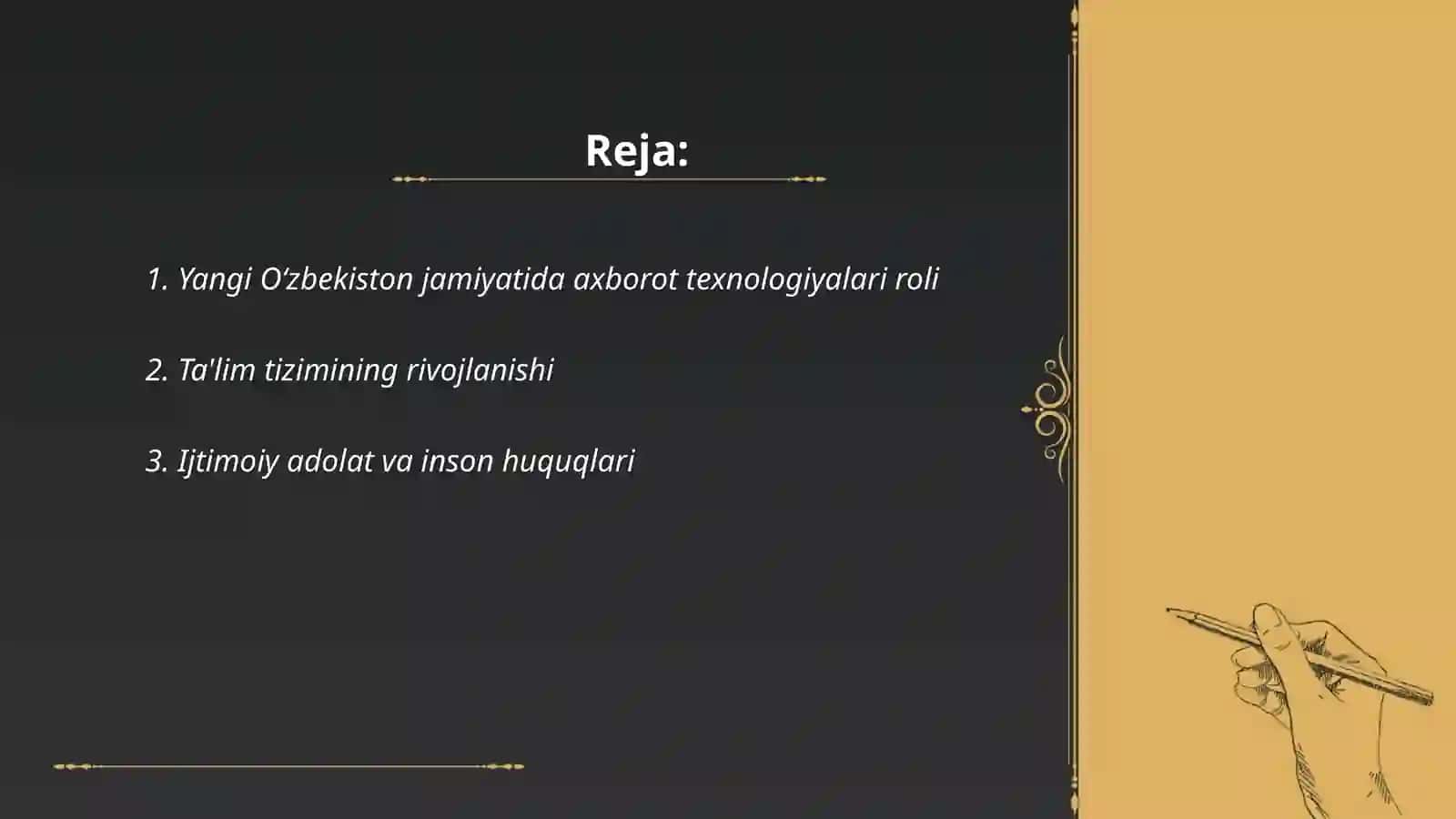 Yangi Oʻzbekiston jamiyatining oʻziga xos jihatlari 2