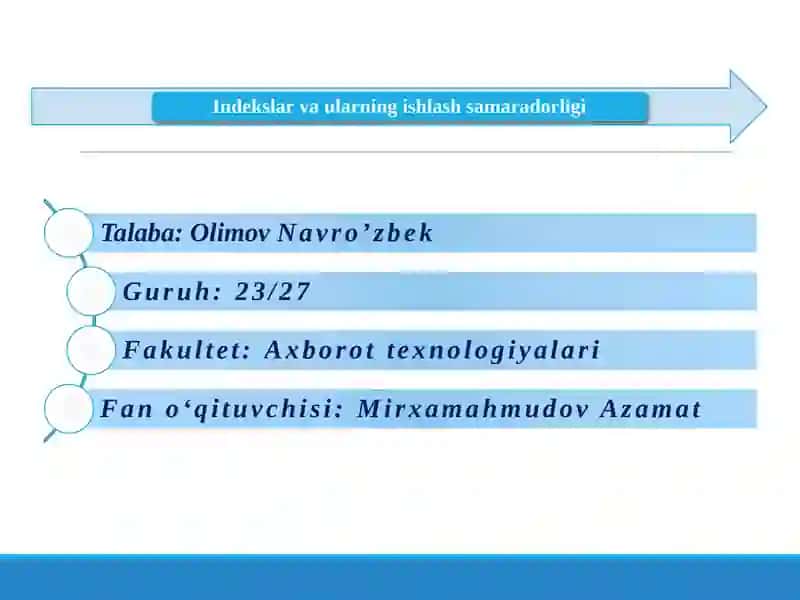 Berilgan bazasi 2