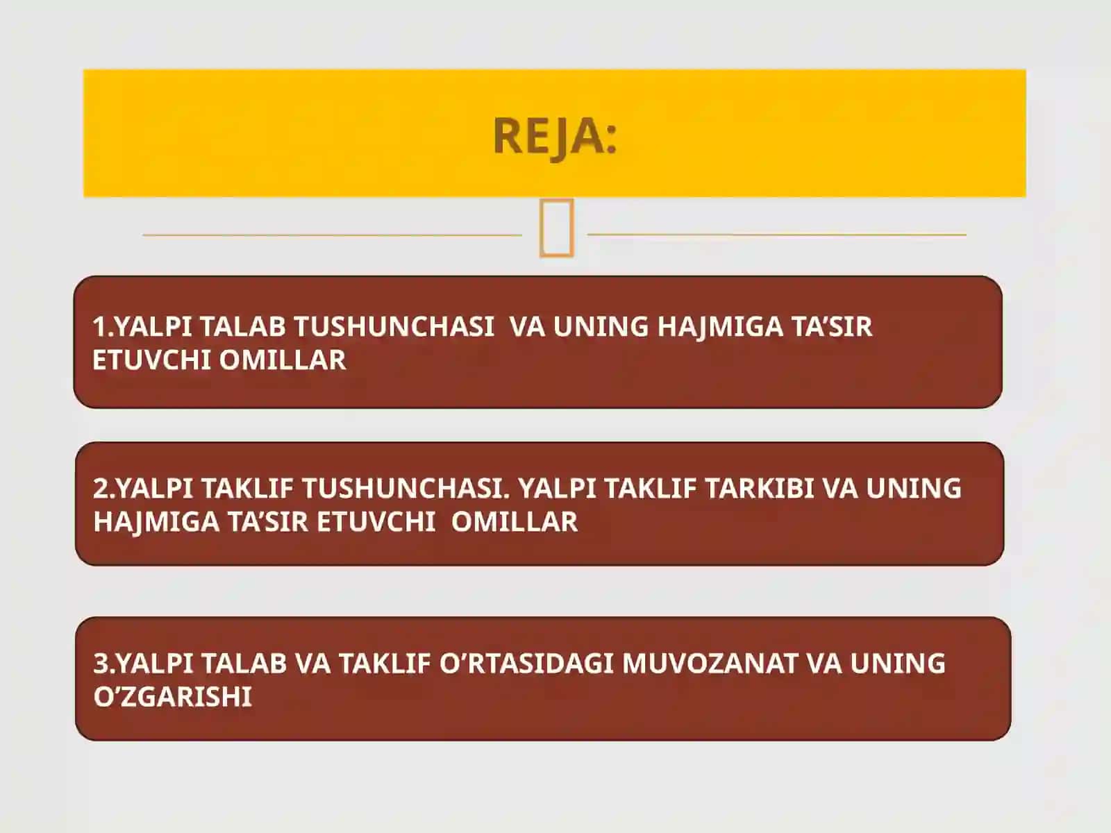 YALPI TALAB VA YALPI TAKLIF 2