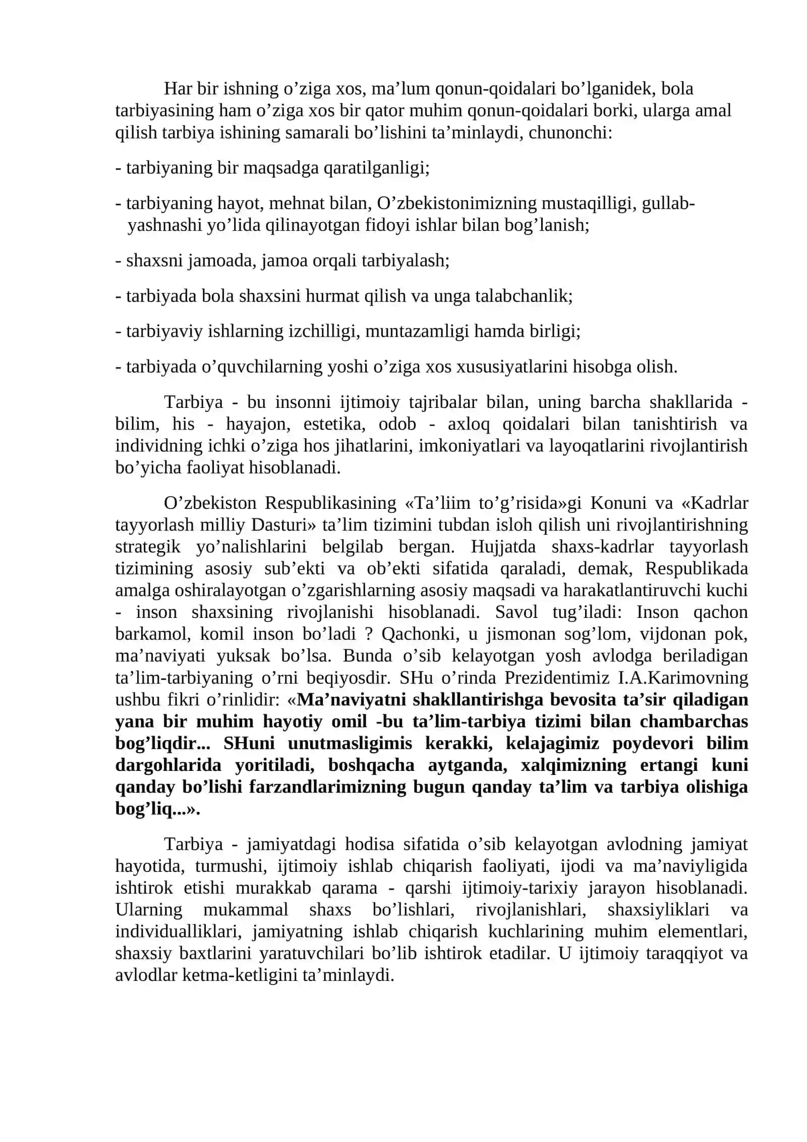 Tarbiya usullari va shakllari 2
