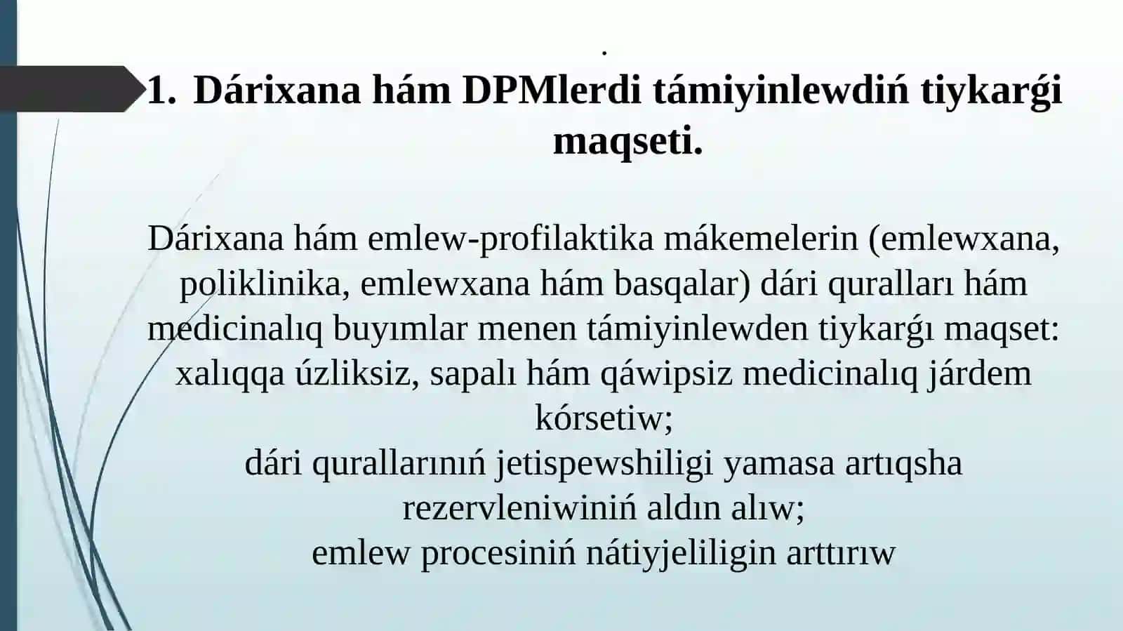 Dárixanahámemlew-profilaktikamákemelerindáriquralları 2