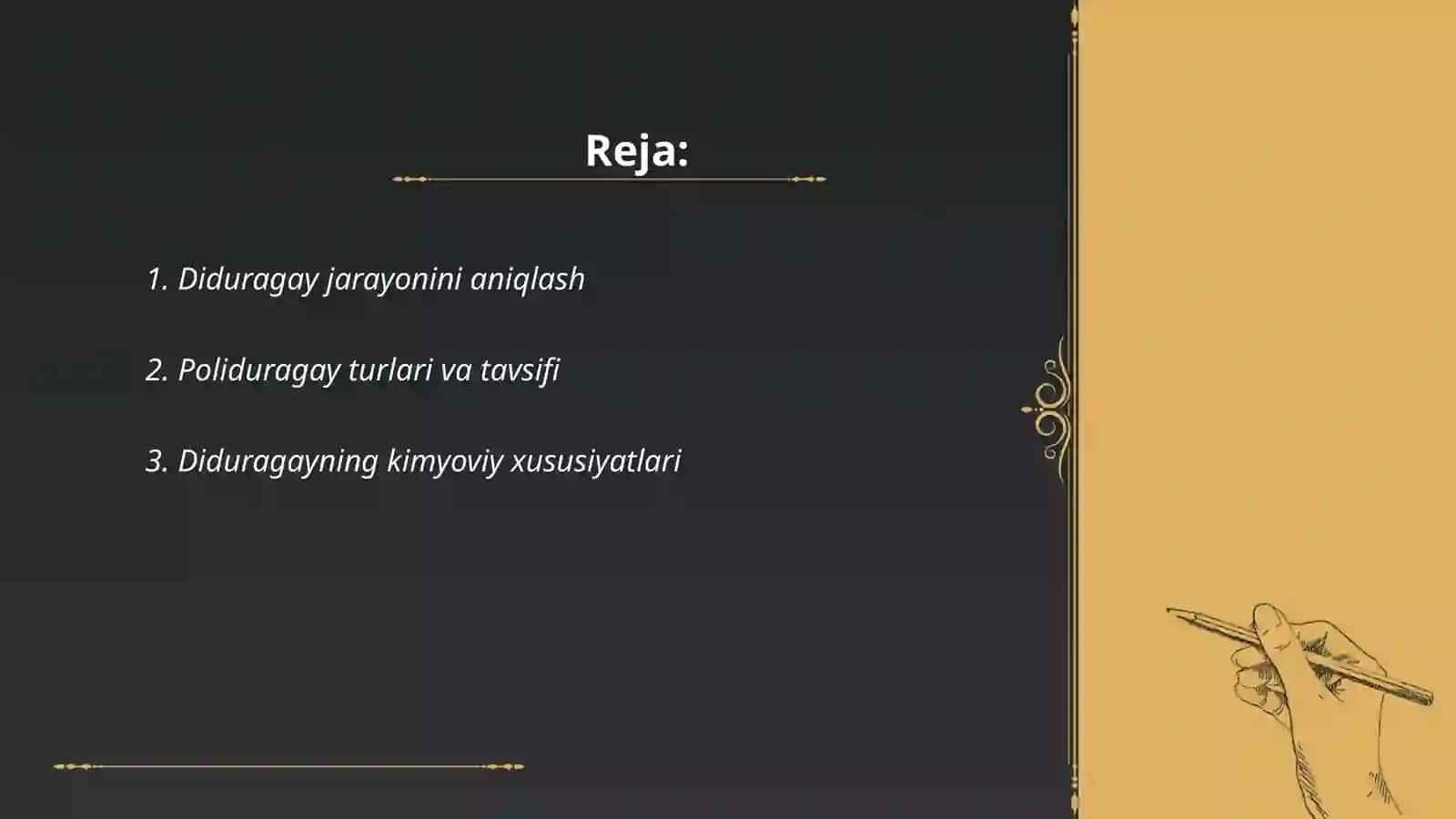 Diduragay, Poliduragay chatishtirish 2
