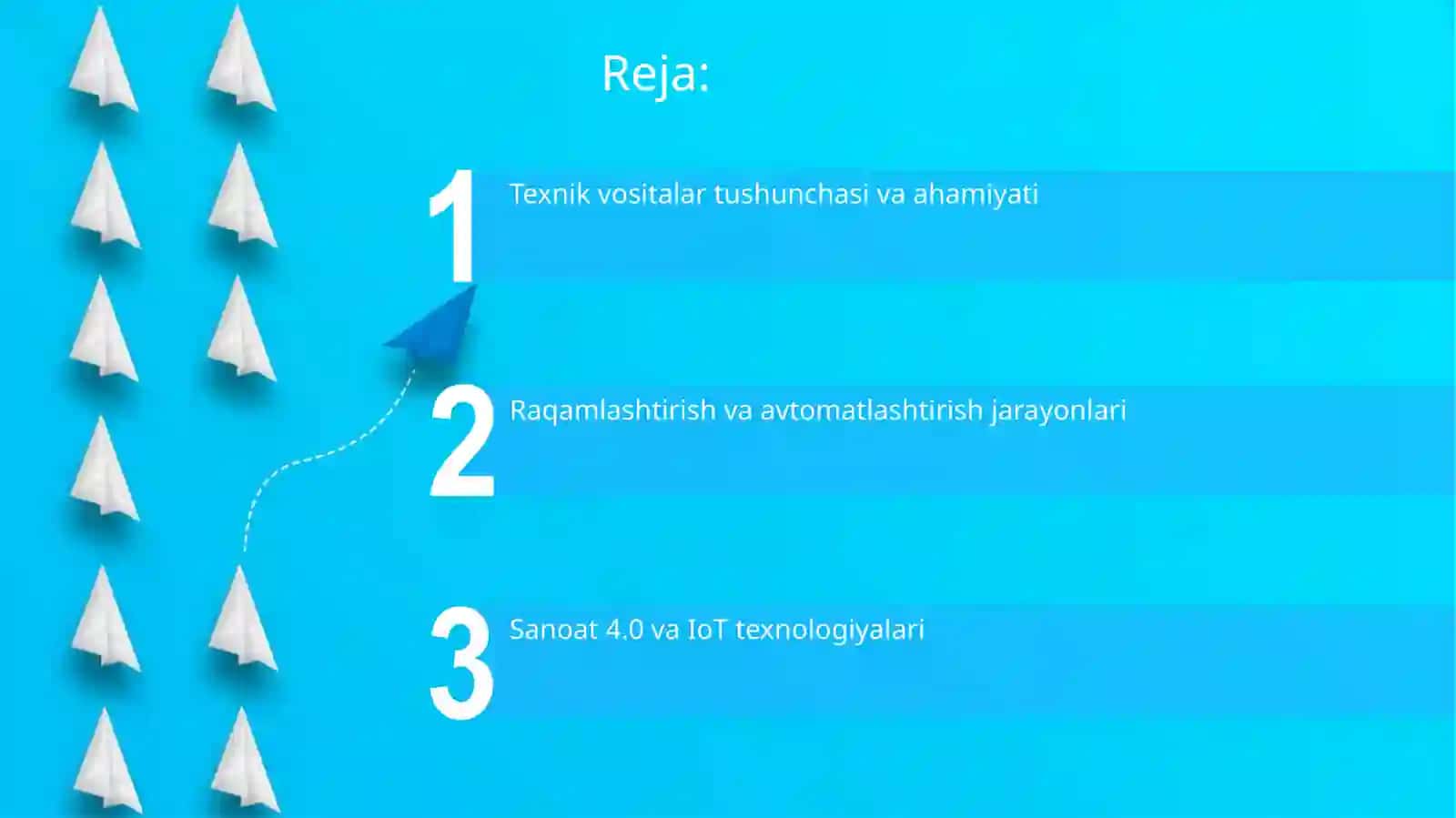 Texnik vositalarning rivojlanish tendensiyalari 2