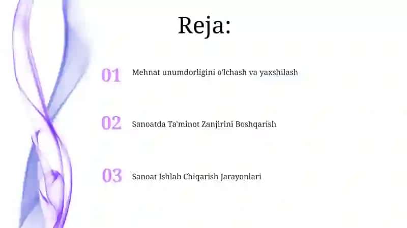 Sanoat Ishlab Chiqarish Jarayonlari 2
