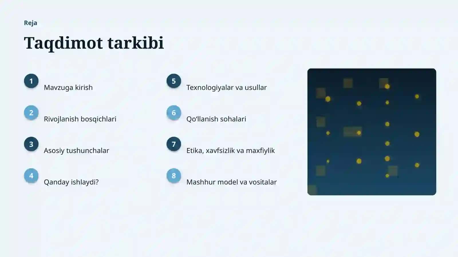 SUNʼIY INTELLEKT • PROFESSIONAL TAQDIMOT 2