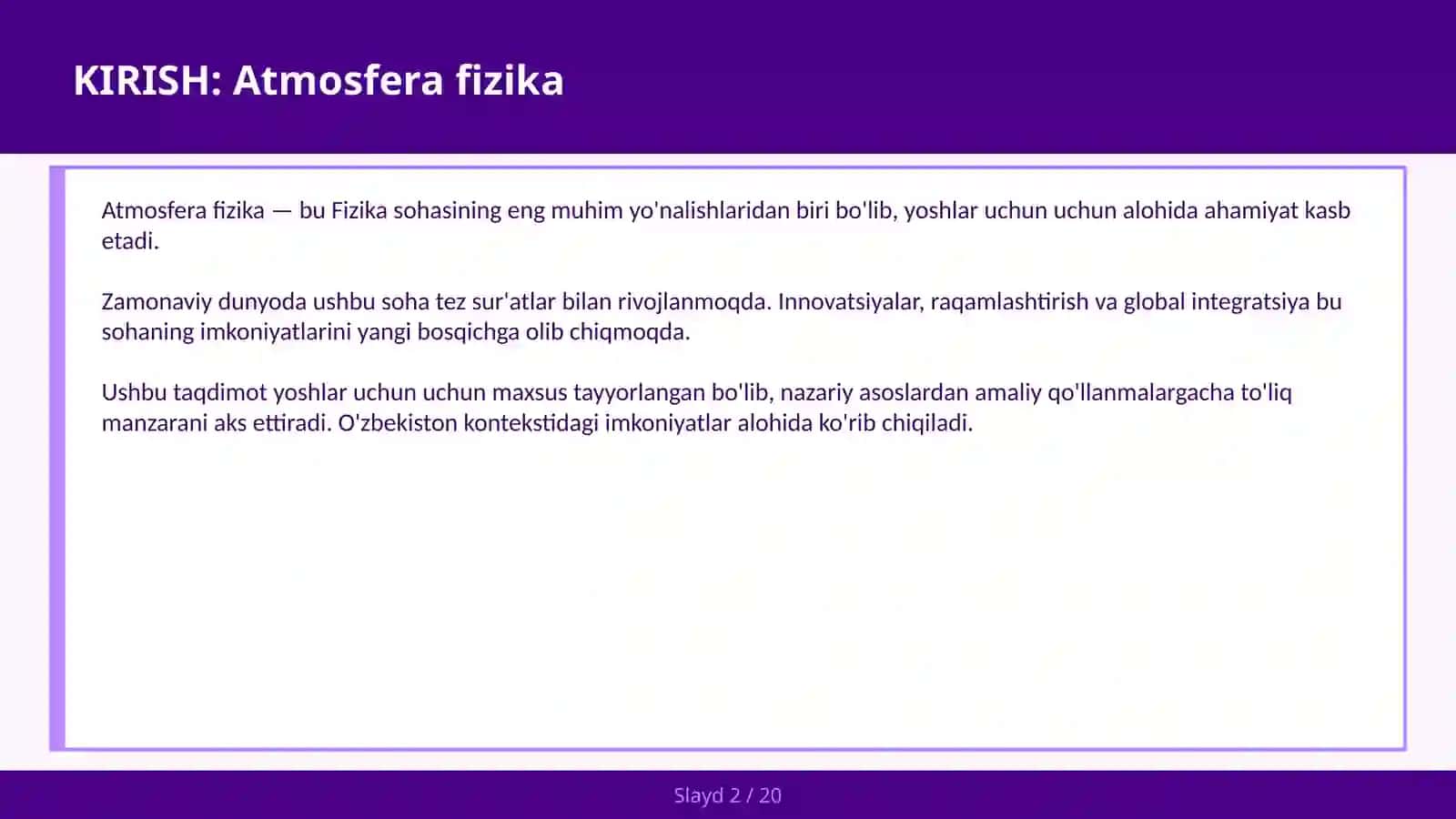 ATMOSFERA FIZIKA 2