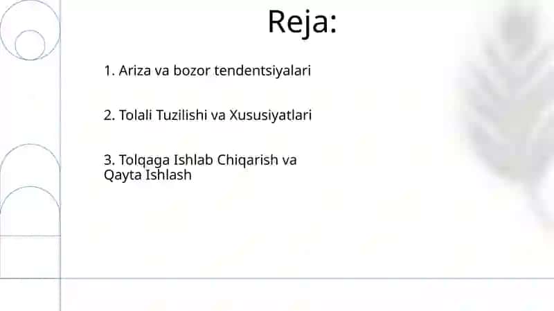 Tolali Tuzilishi va Xususiyatlari 2