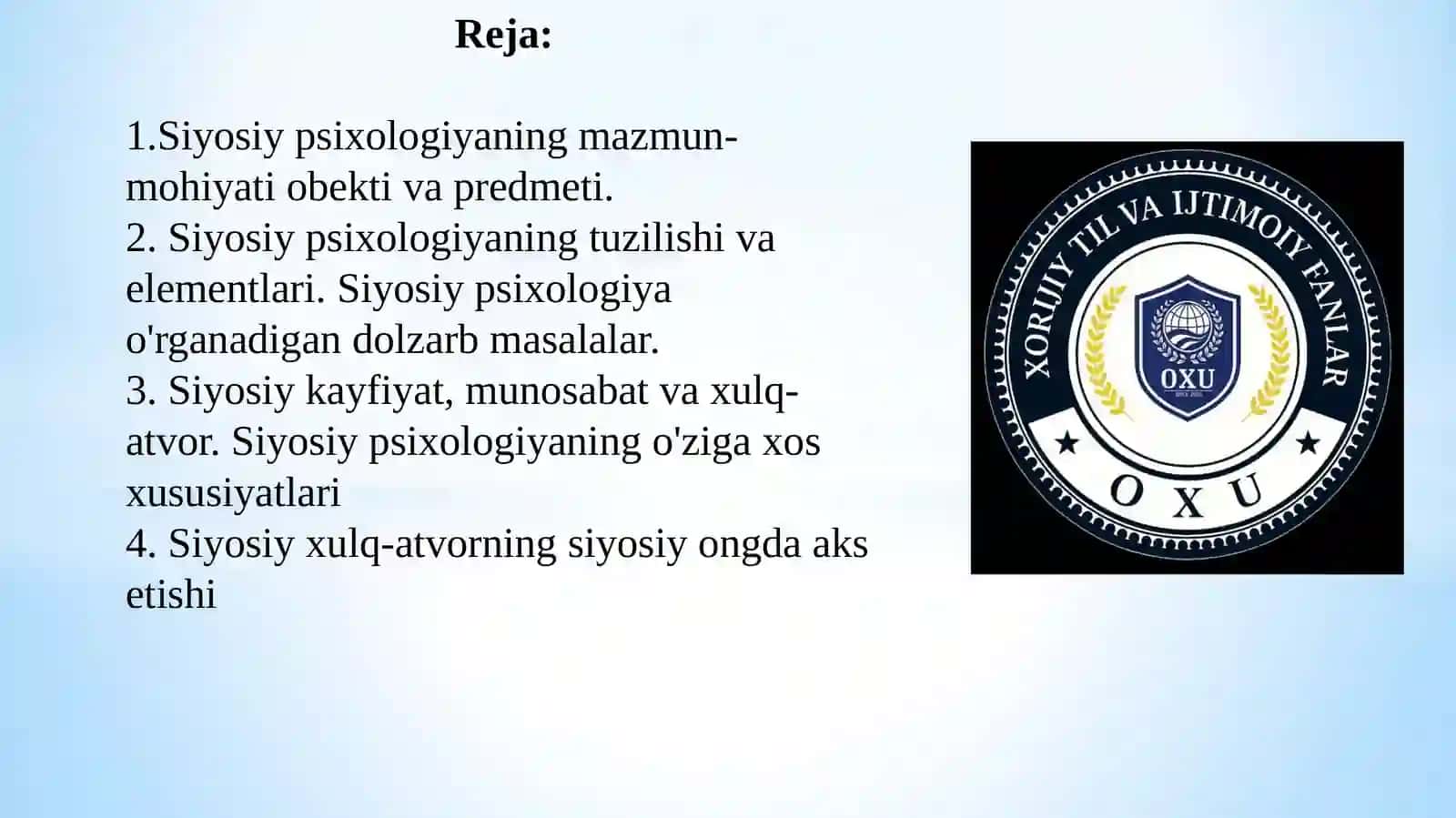 Siyosiy psixologiya 2