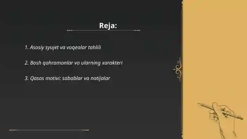 Qasoskorning oltin boshi 2