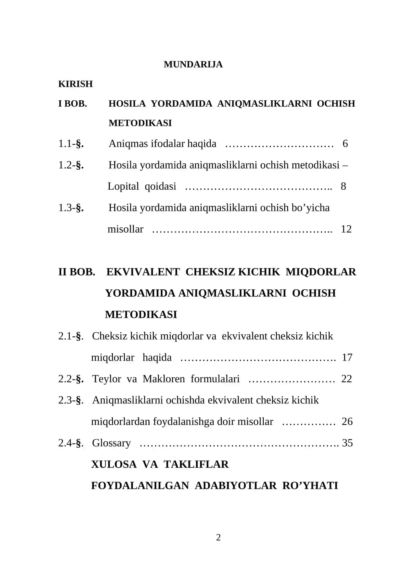 Aniqmasliklarni Ochish Metodikasi 2