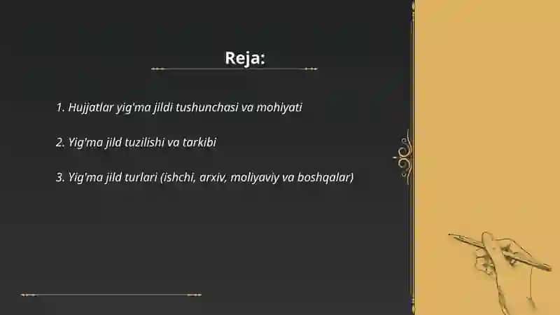Hujjatlar yig'ma jildi 2