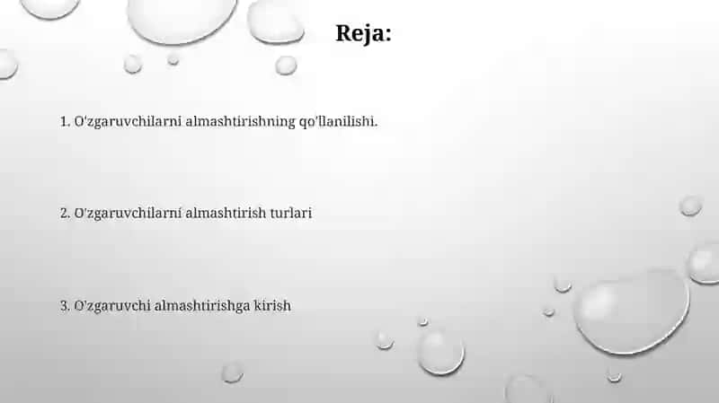Eyler almashtirishlari 2