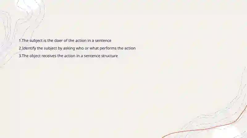Grammatical functions in English sentences: subject, object and comlement 2
