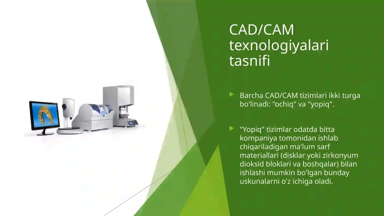CAD/CAM texnologiyasi 2