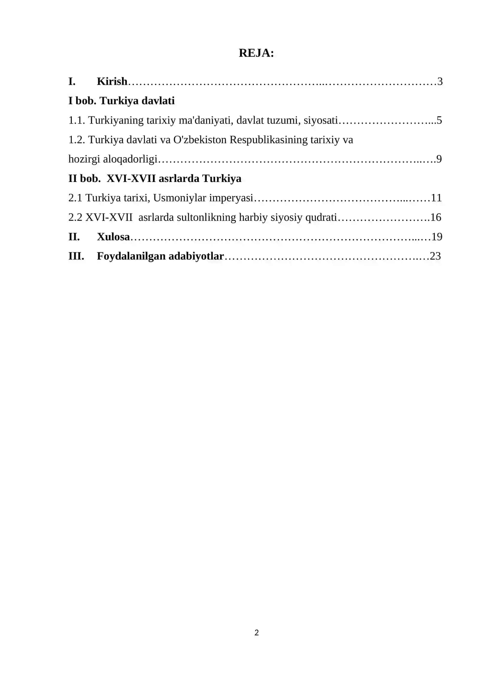 XVI-XVII asrlarda Turkiya 2