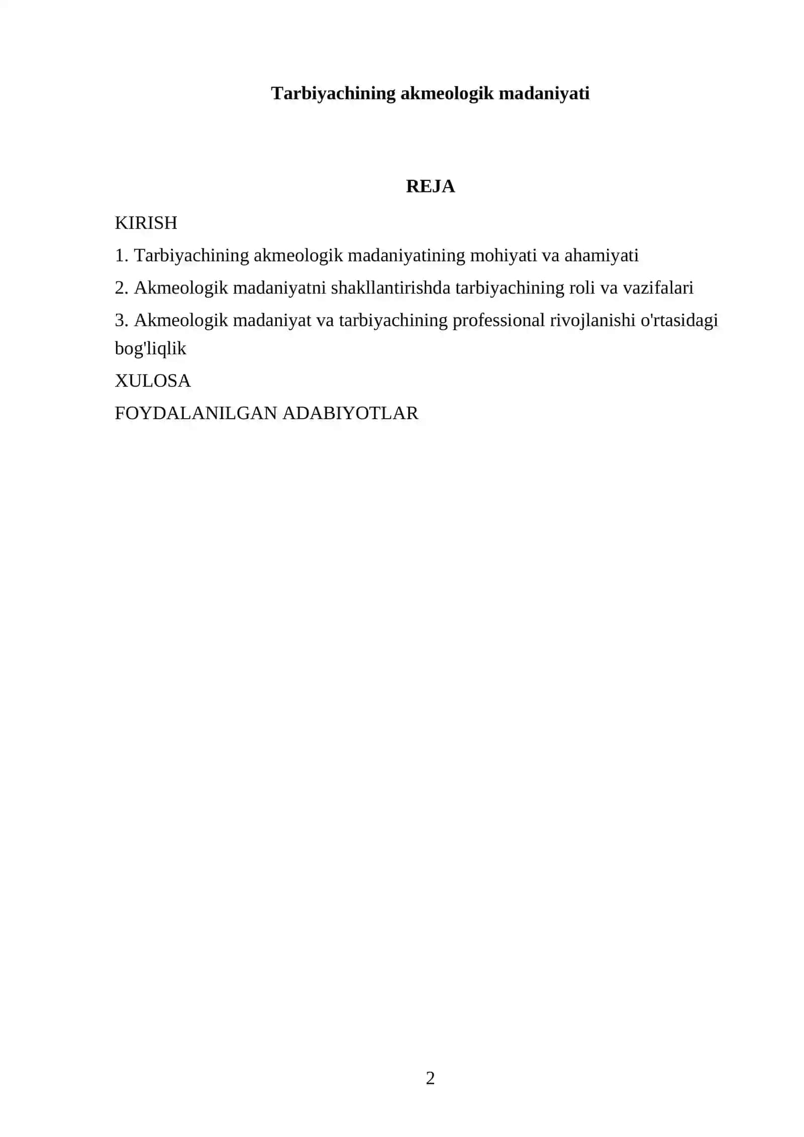 Tarbiyachining akmeologik madaniyati 2