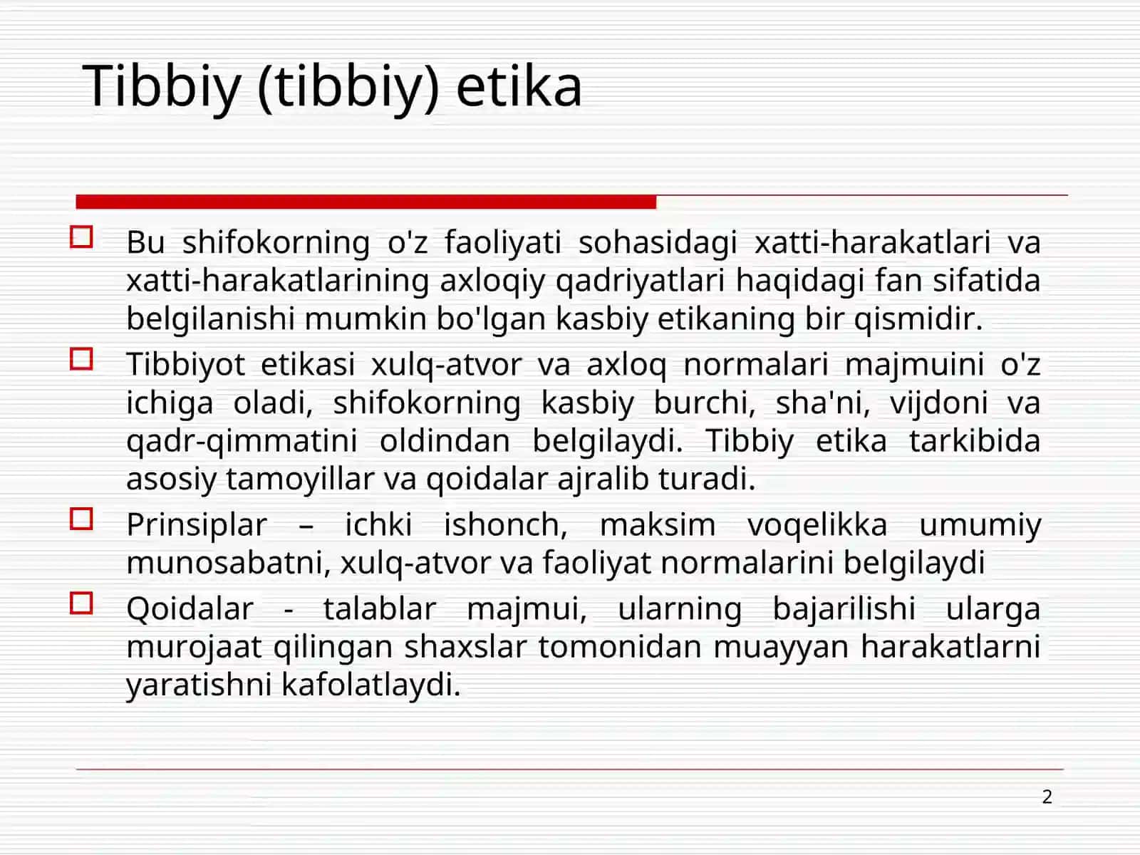 Tibbiy etika va deontologiya 2