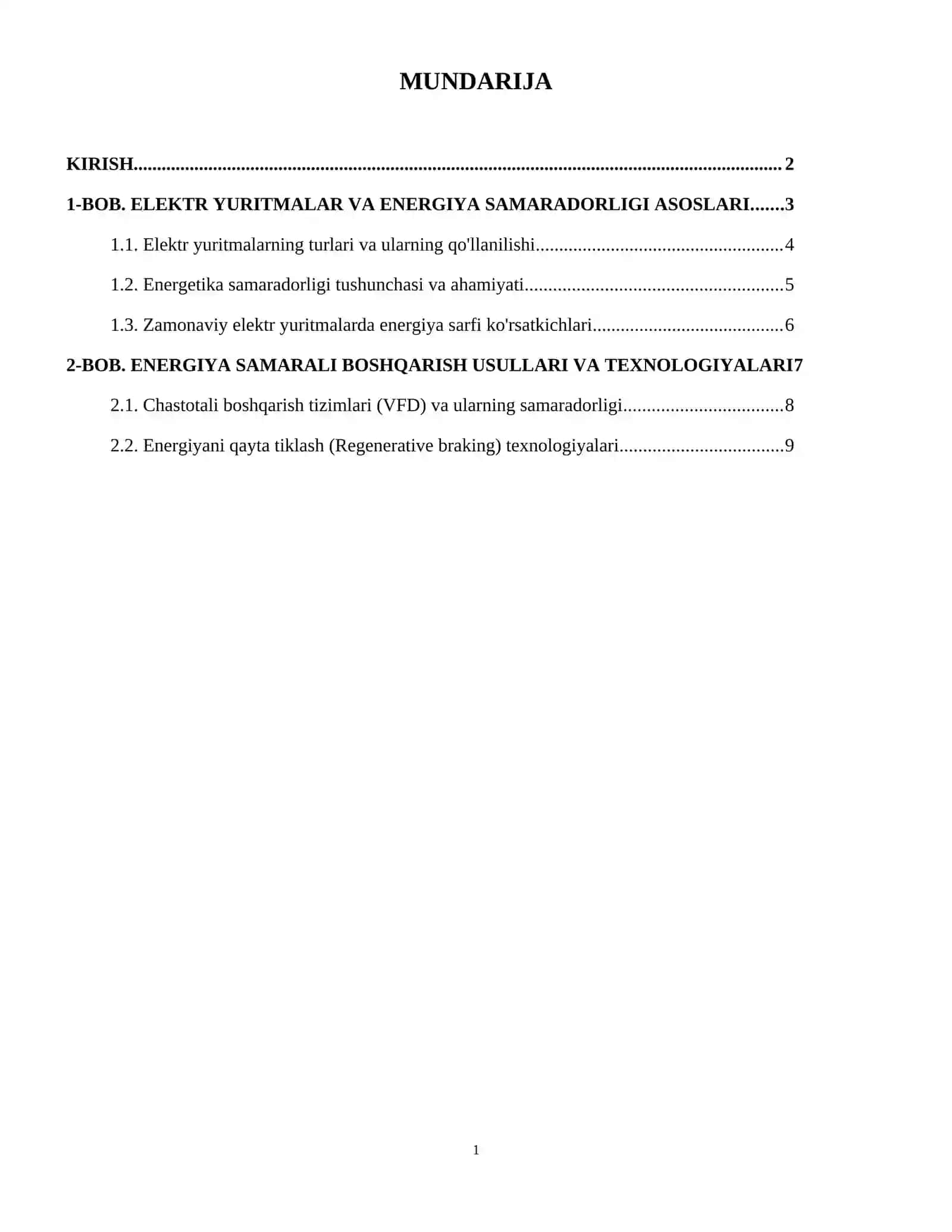 Elektr yuritmalarinibenergiya samarali boshqarish 2